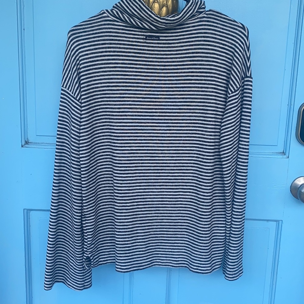 Lucky Brand Striped Soft Pullover Cozy Sweater XS - Picture 8 of 12